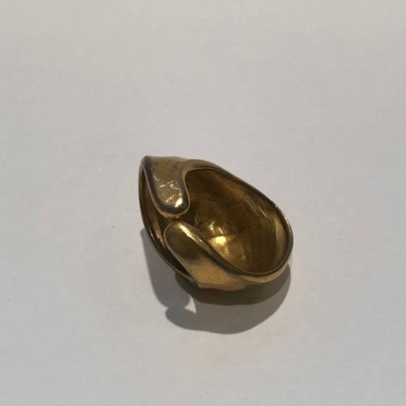 Smooth Gold Adjustable Ring - Picture 4 of 4